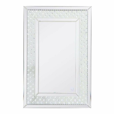 BLUEPRINTS 24 x 36 in. Raiden LED Crystal Mirror BL2961593